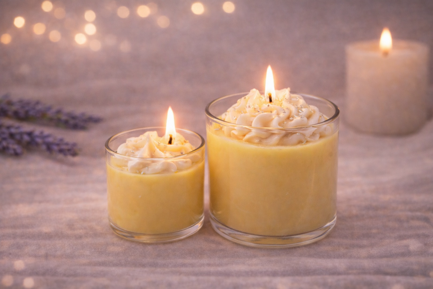 Mini Duo „Lichtzeit“ – Duftkerzen Set