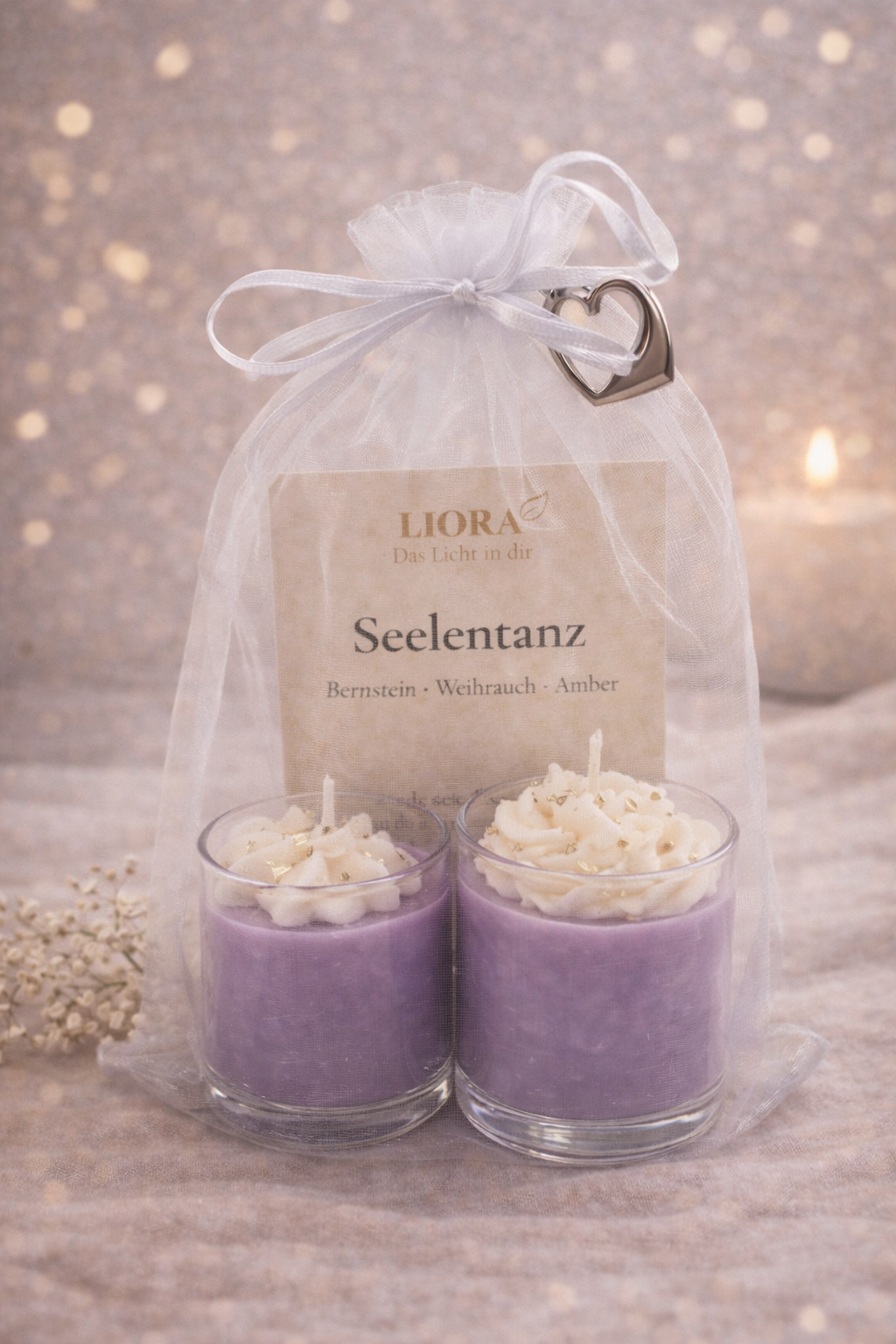 Mini Duo „Seelentanz“ – Duftkerzen Set