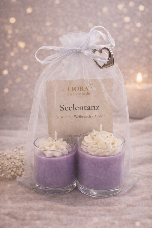 Mini Duo „Seelentanz“ – Duftkerzen Set