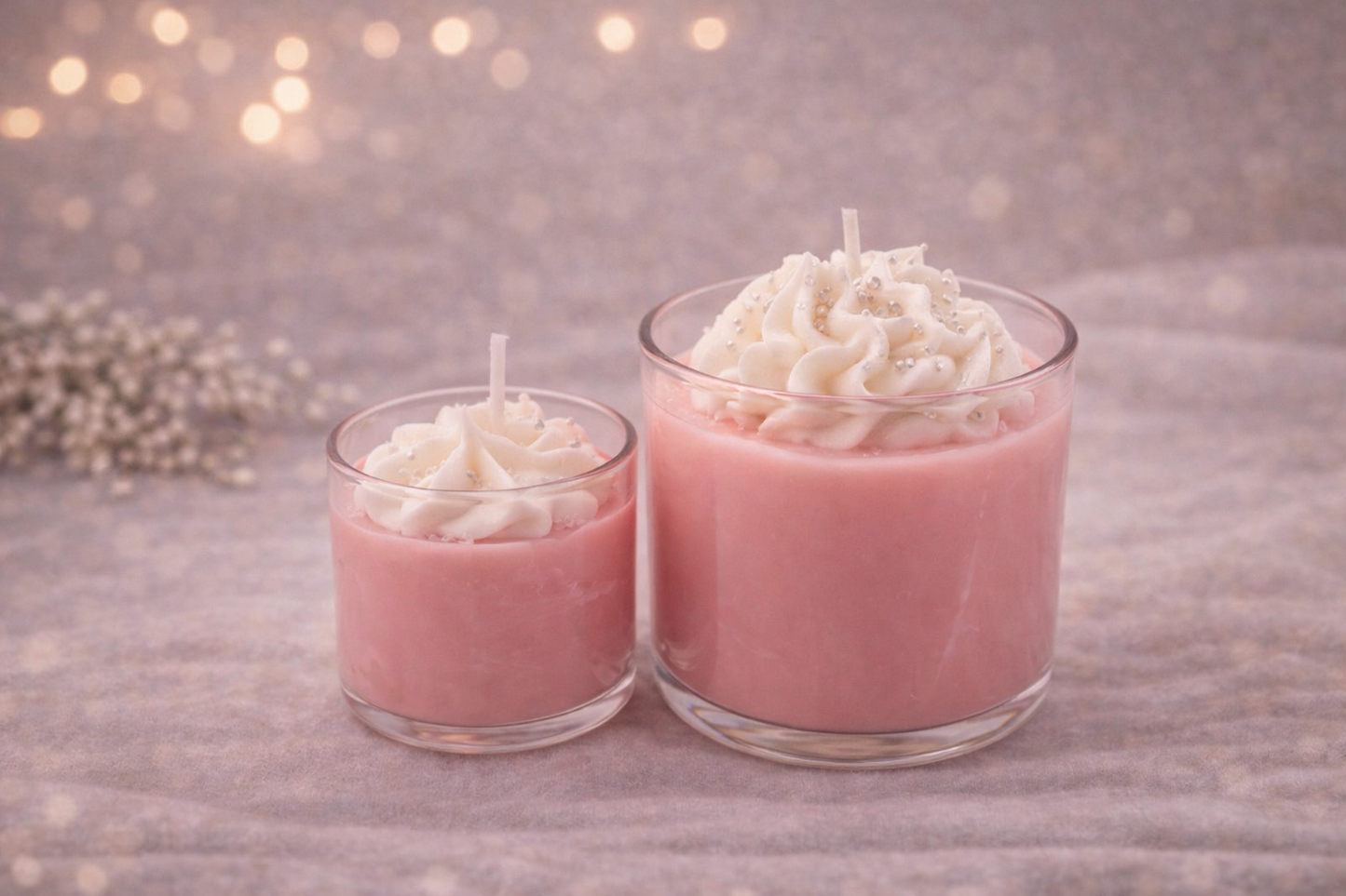 Mini Duo „Sanftlicht“ – Duftkerzen Set