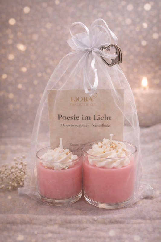 Mini Duo „Poesie im Licht“ – Duftkerzen Set