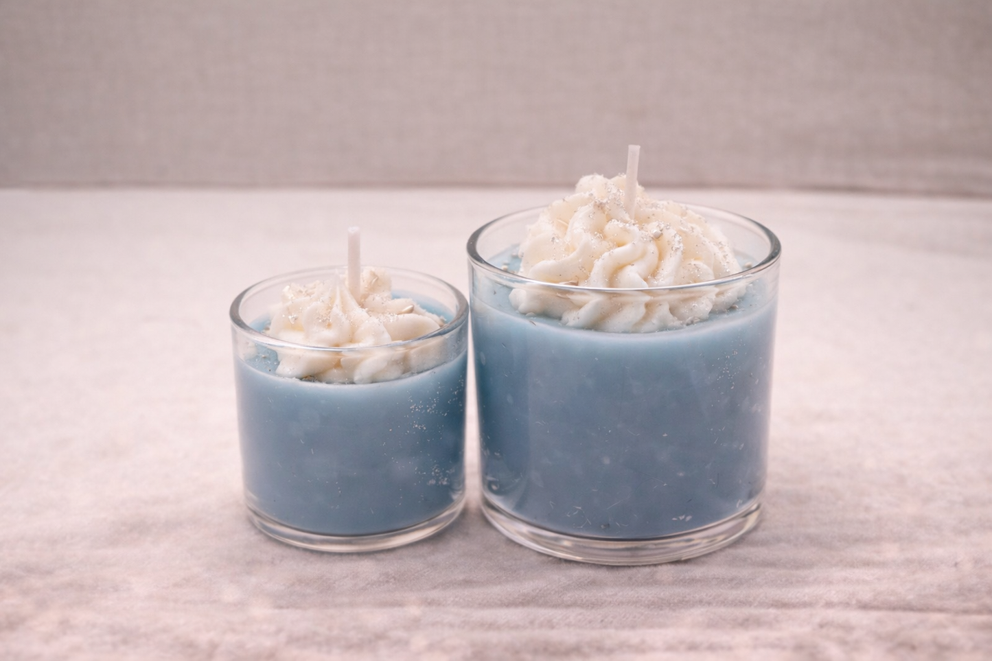 Mini Duo „Morgentau“ – Duftkerzen Set